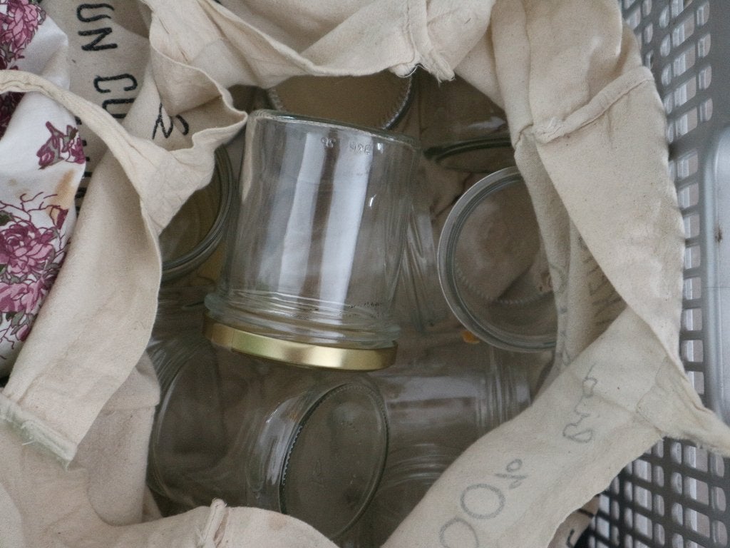 glazen bokalen transparant middelgroot, Ophalen, Nieuw
