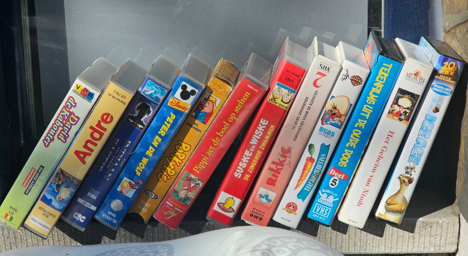 VHS tapes gratis, Ophalen