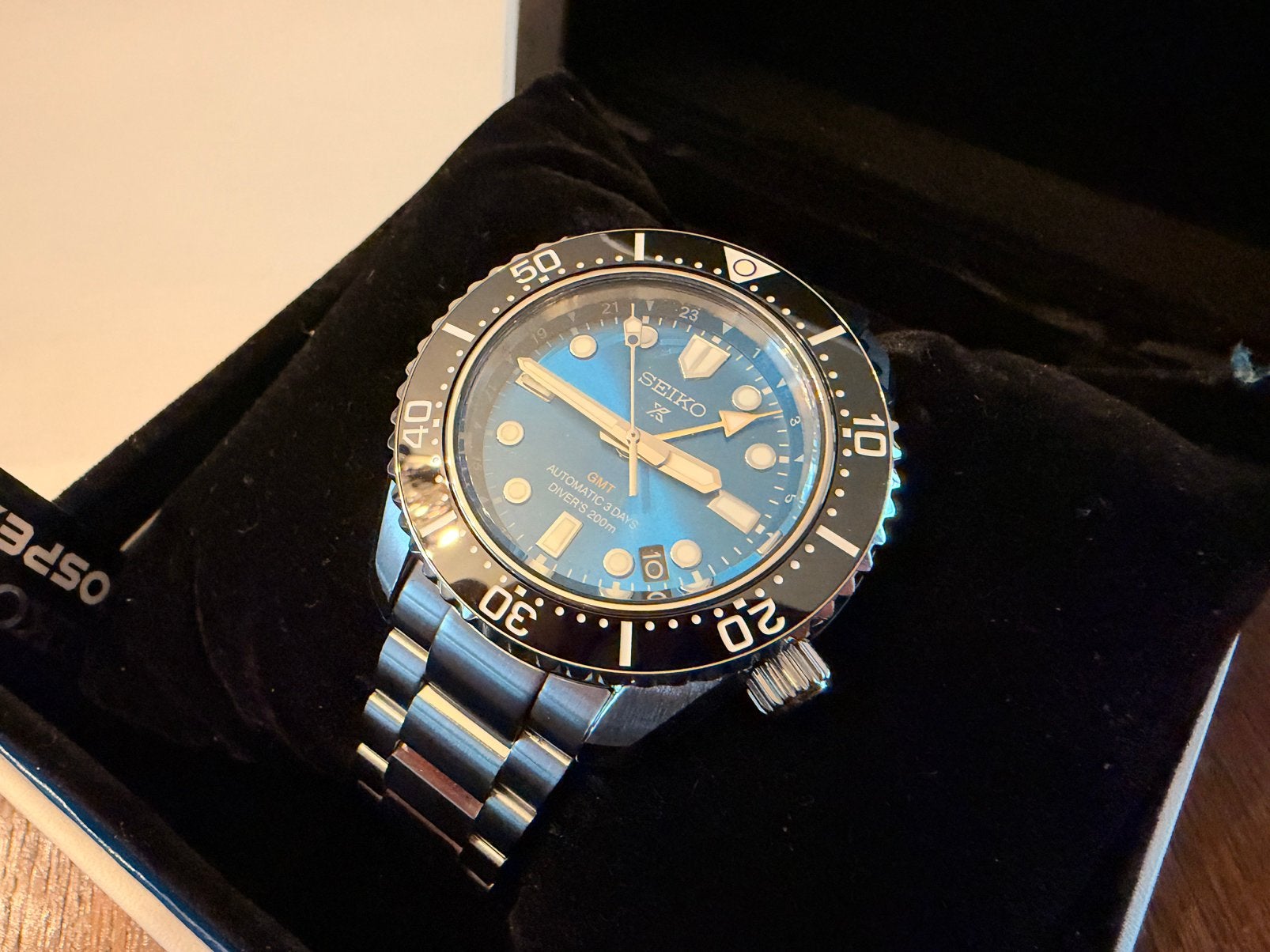 Seiko Prospex 1968 Heritage Diver’s GMT SPB477, Handtassen en Accessoires, Ophalen of Verzenden, Seiko