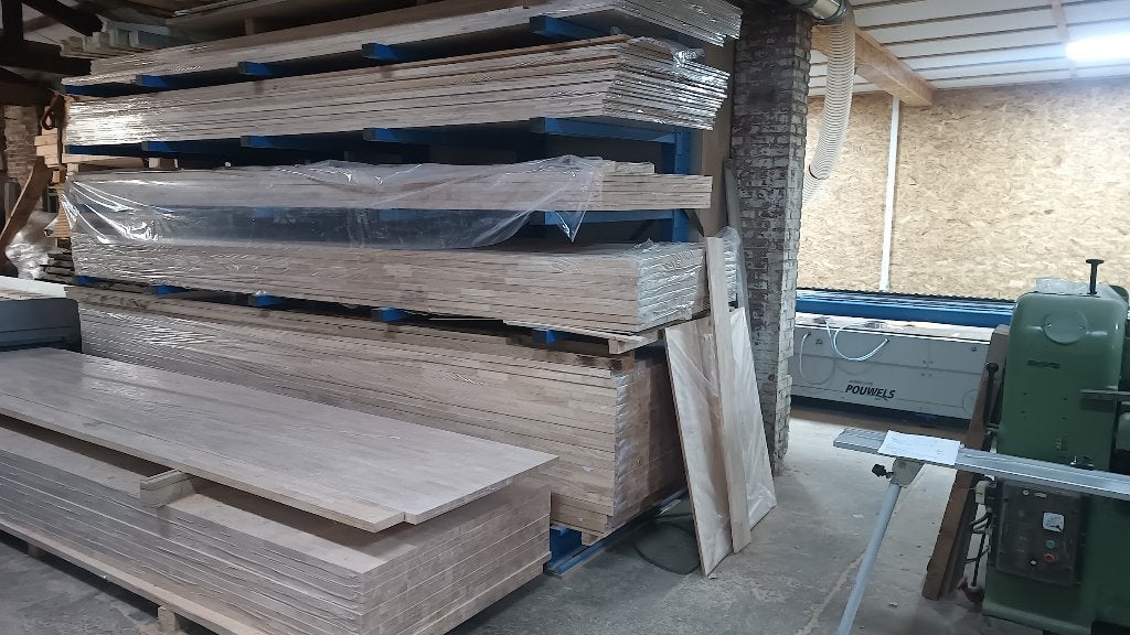 Rubberwood meubelpanelen per plaat of op maat, Doe-het-zelf en Bouw, Platen en Panelen, Ophalen, Nieuw, Hout