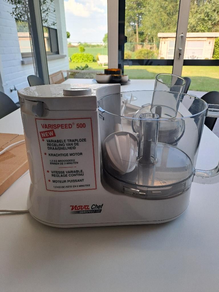 Nova Chef Varispeed 500 keukenrobot, Elektronische apparatuur, Ophalen, Nieuw