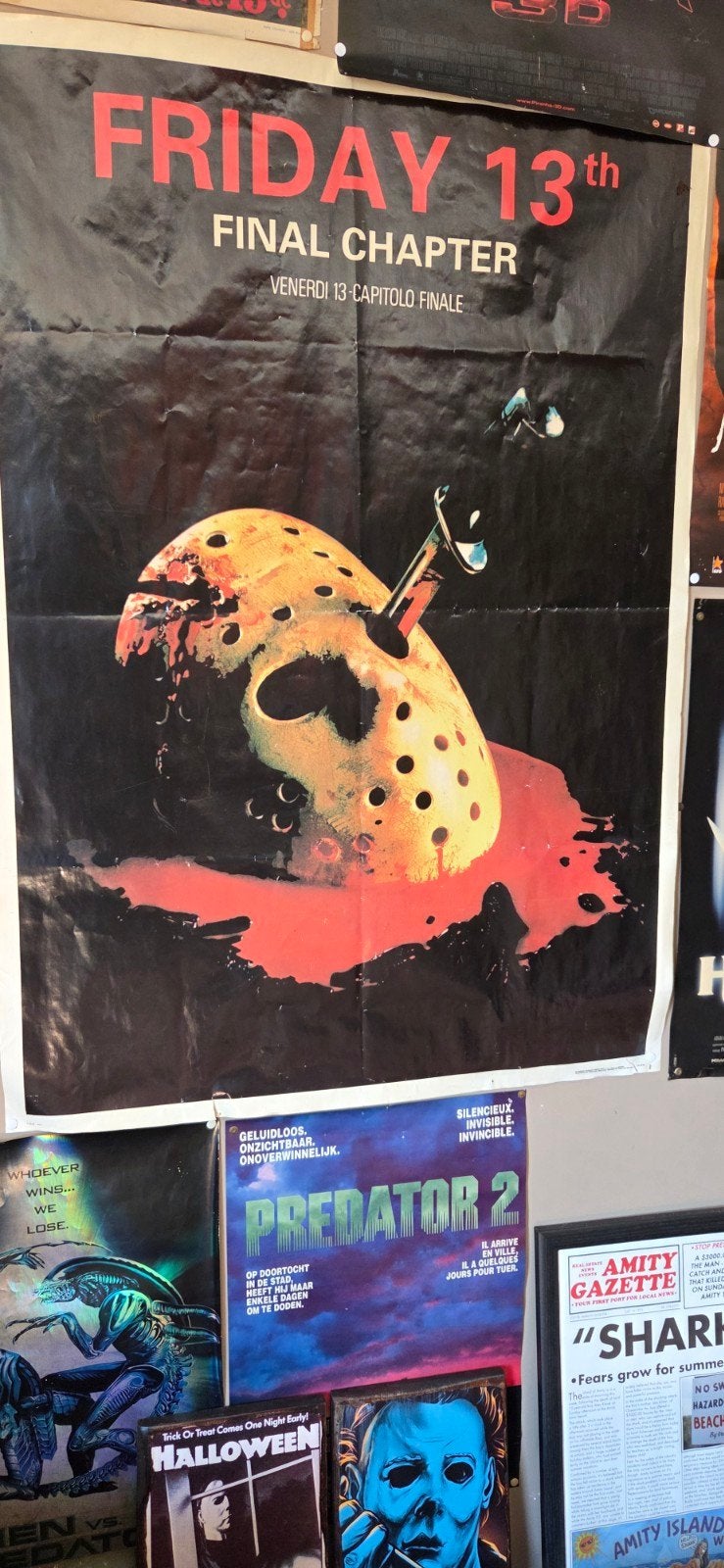 Friday the 13th beeldje posters kaders en bust/masker!, Ophalen