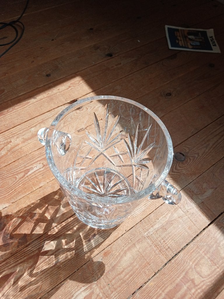 Kristallen Champagne- of Wijnkoeler van Cristal d'Arques, Ophalen