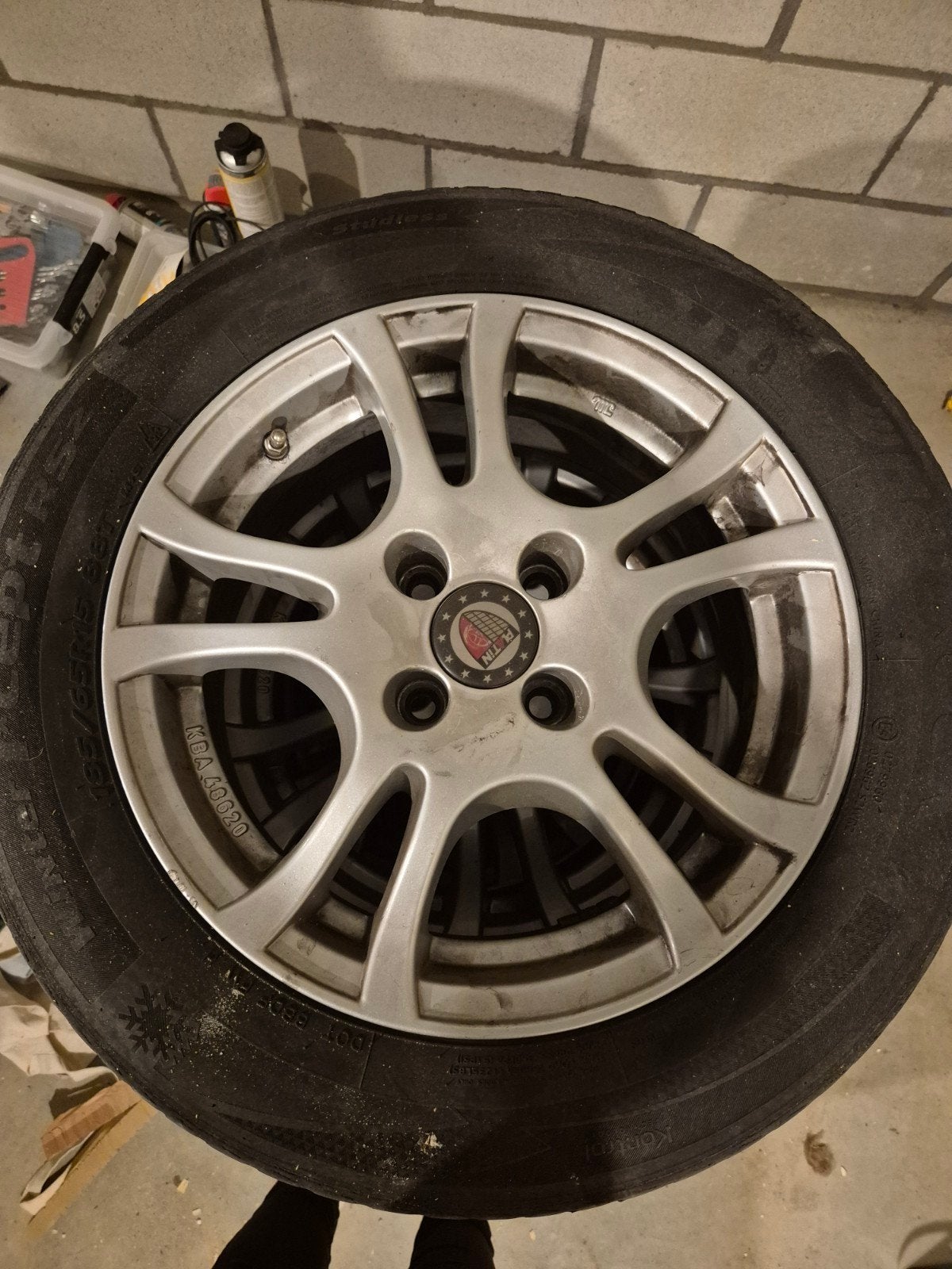 4 platin velgen 15 inch, 15 pouces, Véhicule de tourisme, Enlèvement, Utilisé