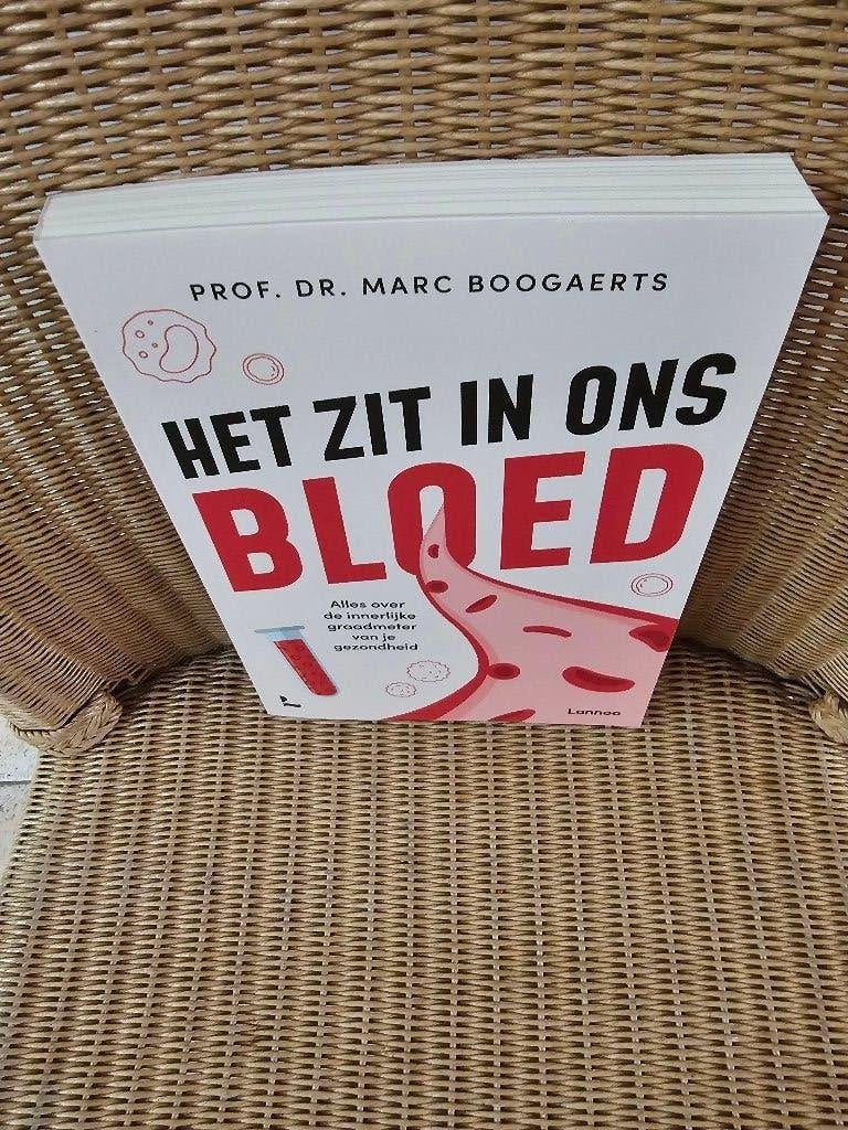 Het zit in ons bloed - Marc Boogaerts, Livres, Santé, Diététique & Alimentation, Neuf, Marc Boogaerts, Santé et Condition physique