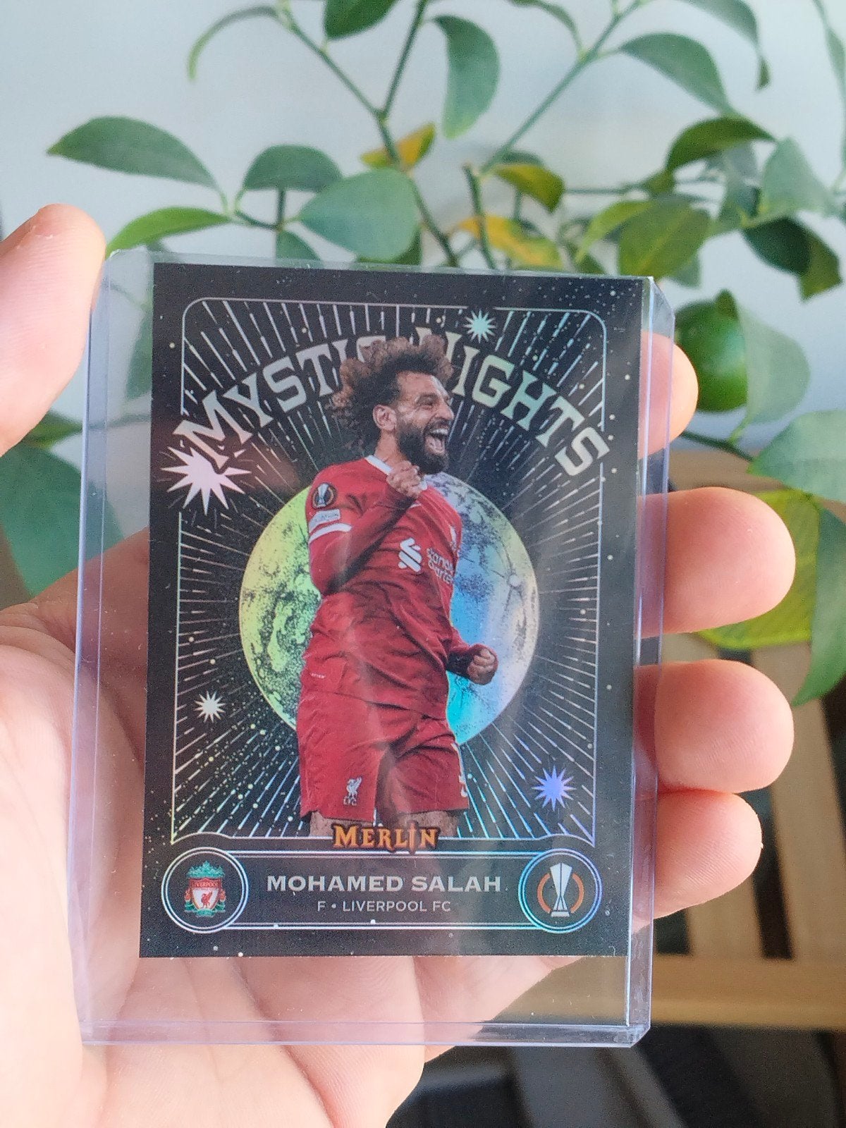 Topps Merlin Mystic Nights Mohamed Salah, Ophalen of Verzenden