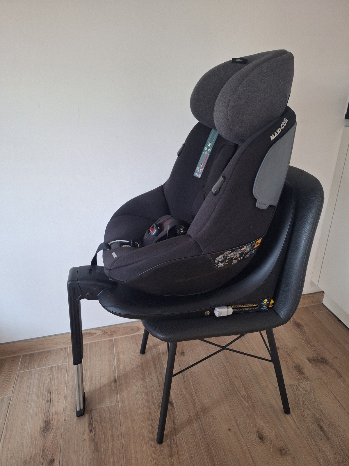 Maxi cosi autostoel - isofix - 360 draaibaar - zwart, Ophalen, Maxi-Cosi, Verstelbare rugleuning, Isofix