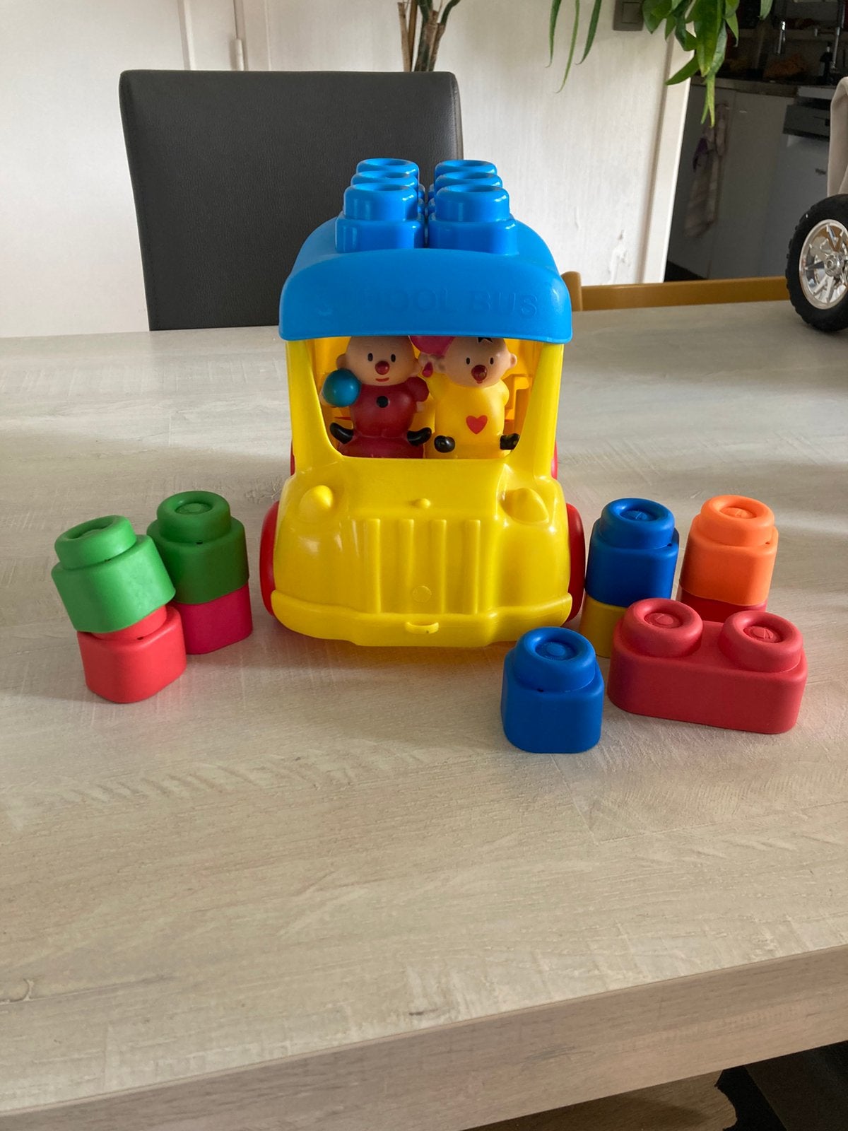 Bumba Clementoni Clemmy School Bus Zachte Blokken, Enlèvement, Utilisé