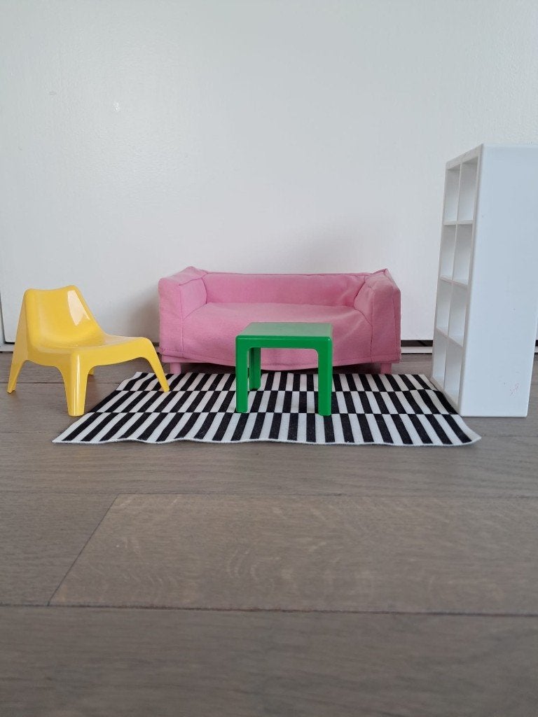 IKEA HUSET Poppenhuis Meubelset Woonkamer, Enlèvement, Maison de poupées