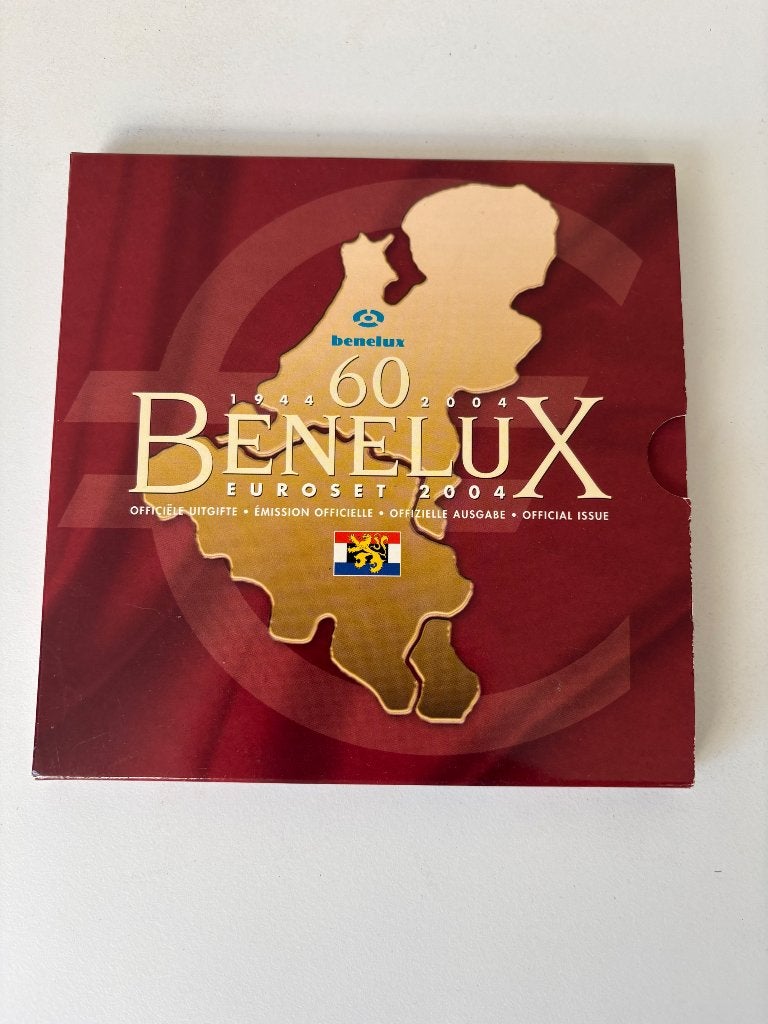 Euro’s Benelux set 2004, Timbres & Monnaies, Monnaies | Europe | Monnaies euro, Enlèvement ou Envoi, Belgique, Autres valeurs