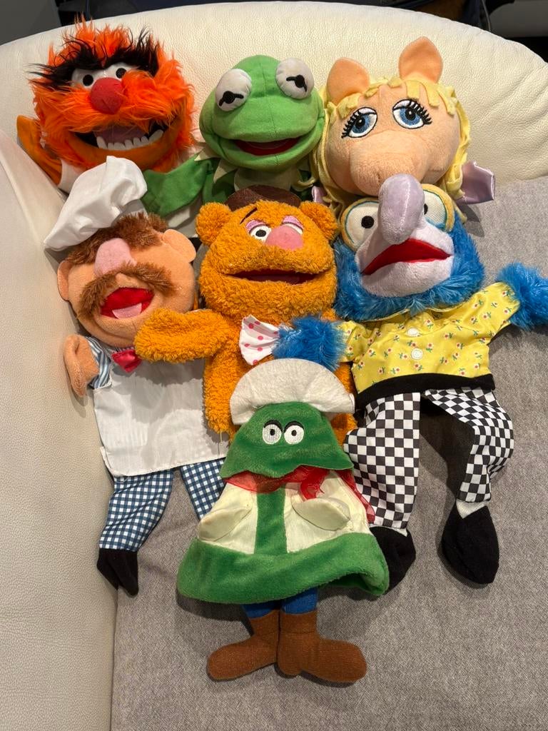 The Muppets handpoppen voor poppenkast., Ophalen of Verzenden, Zo goed als nieuw