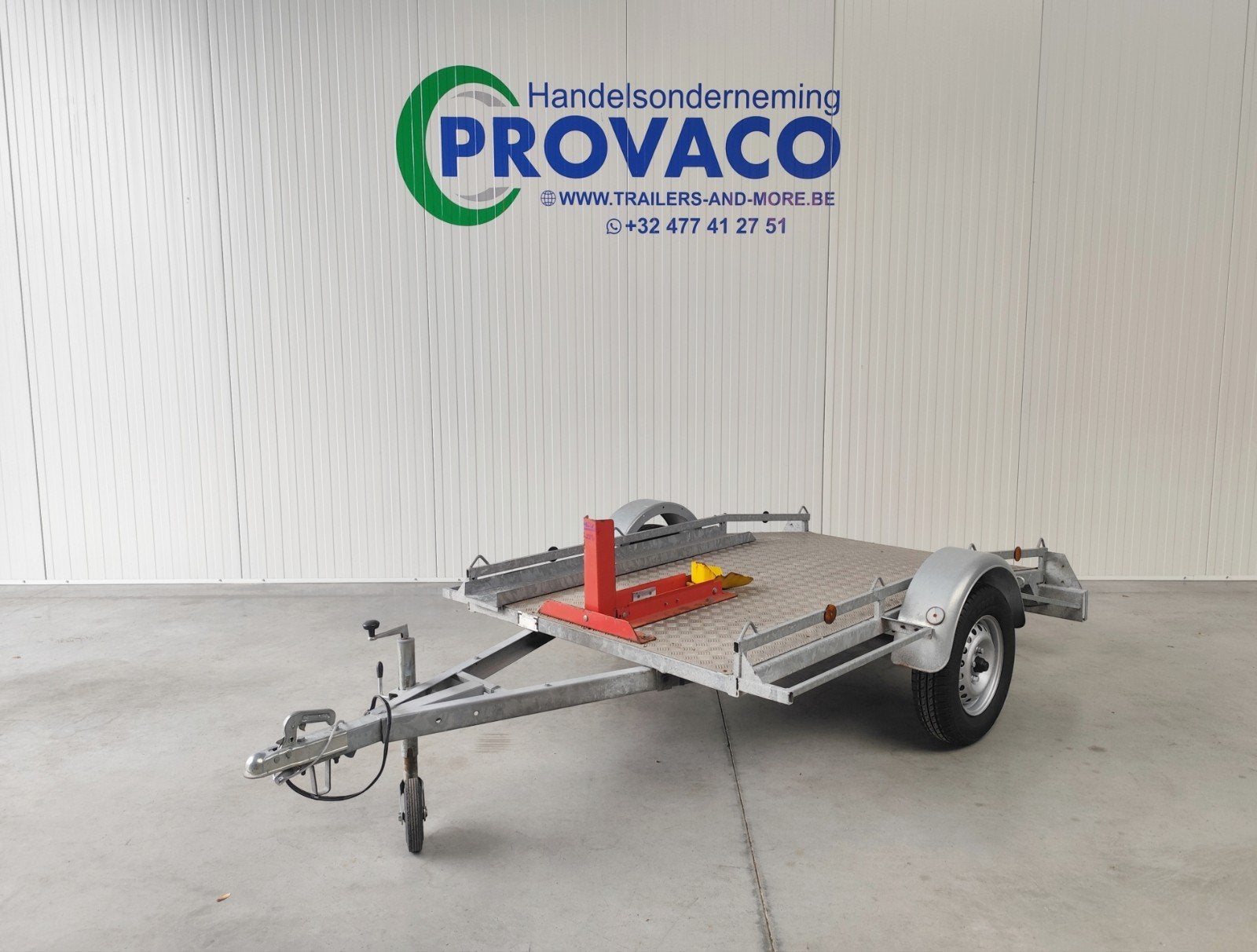 motortrailer 750kg, Enlèvement