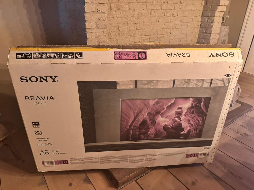Sony OLED TV van 55 inch (model KD-55A8) te koop., TV, Hi-fi & Vidéo, Enlèvement, OLED, Sony