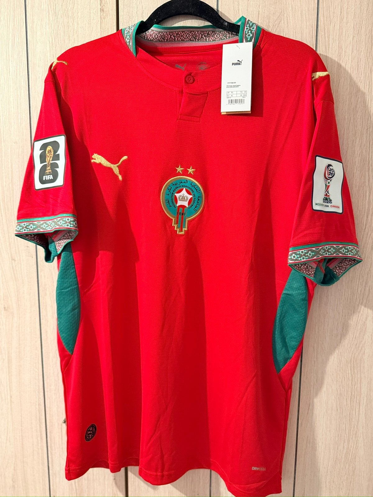 Maillot maroc 2026, Enlèvement, Comme neuf, Maillot
