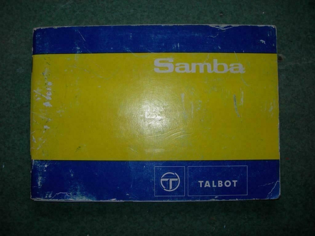 Talbot Samba manuel d'utilisateur, Enlèvement