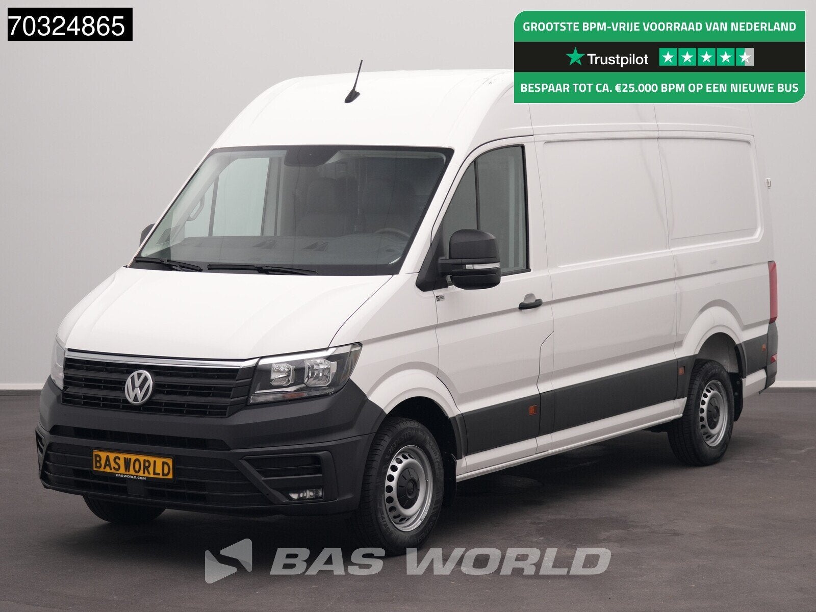 Volkswagen Crafter 177pk 500KG Laadklep Automaat L3H3 Navi A, Auto's, Bestelwagens en Lichte vracht, Gebruikt, Euro 6, 4 cilinders