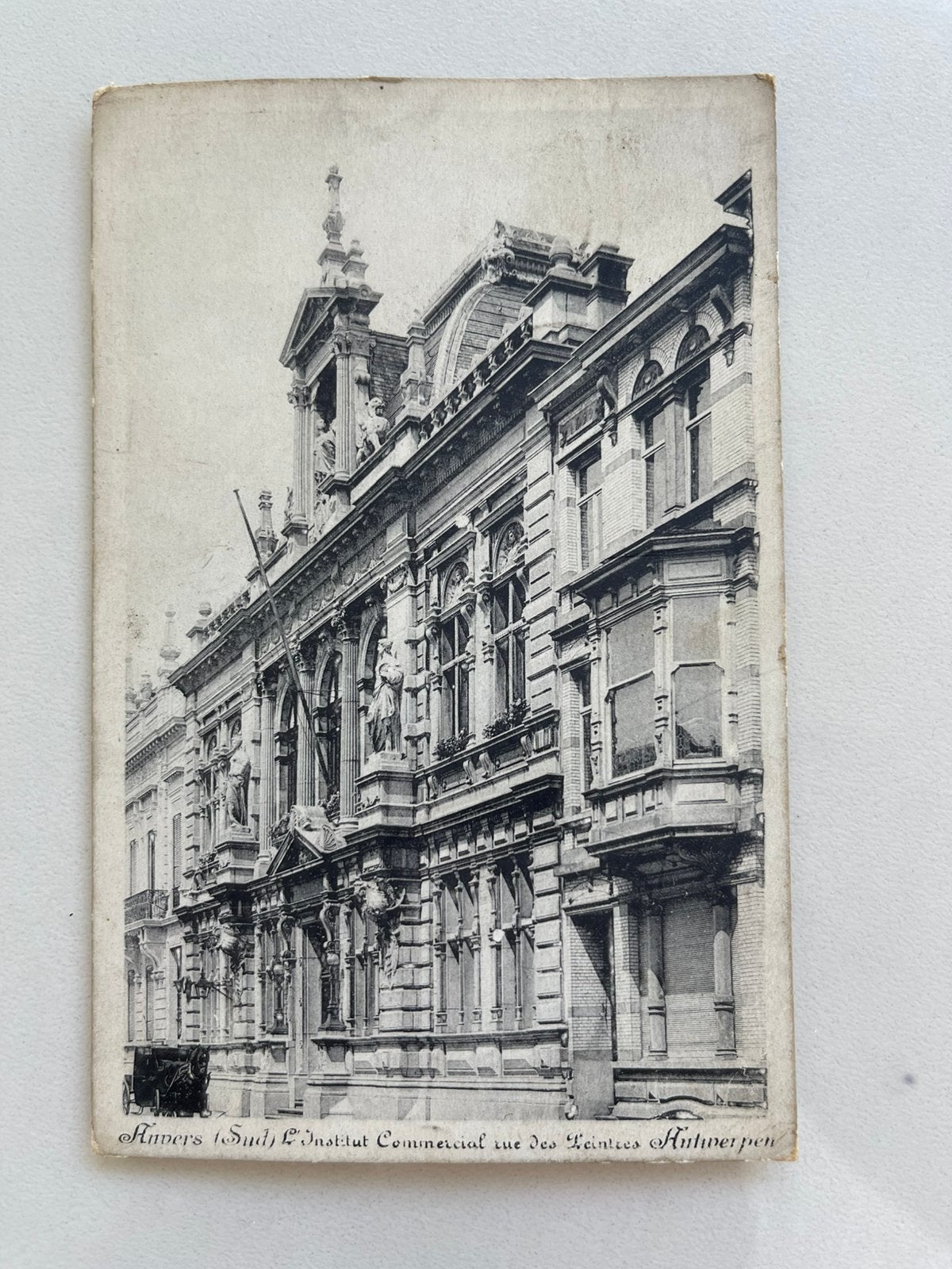 Antieke WOI-Postkaart Antwerpen/Oostende (1919), Ophalen of Verzenden