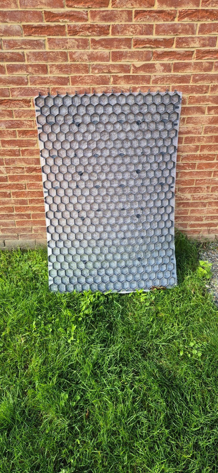 Grindmatten met worteldoek, Tuin en Terras, Ophalen, Nieuw, Grijs