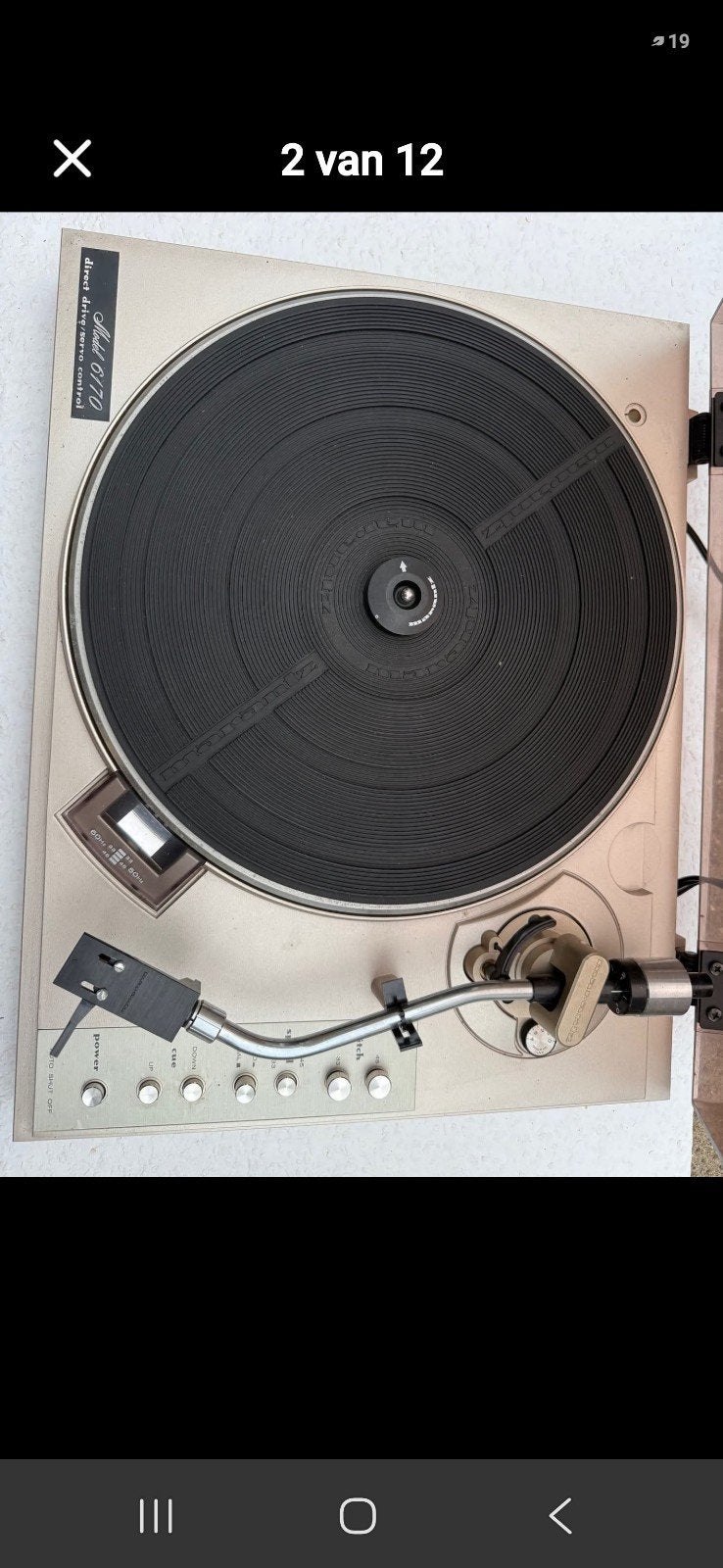 Le tourne-disque vintage marantz fonctionne très bien, Envoi, Comme neuf, Tourne-disque, Autres marques