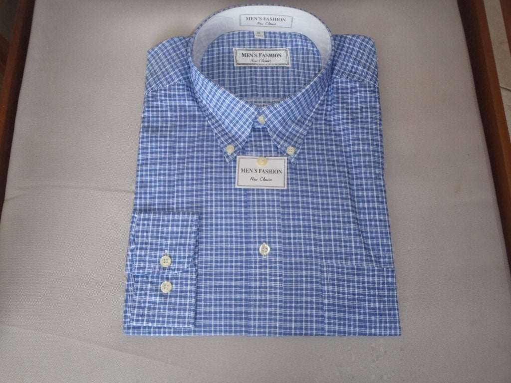 Shirt in XL-formaat, Kleding | Heren, Ophalen of Verzenden, Nieuw, Blauw, Halswijdte 43/44 (XL)