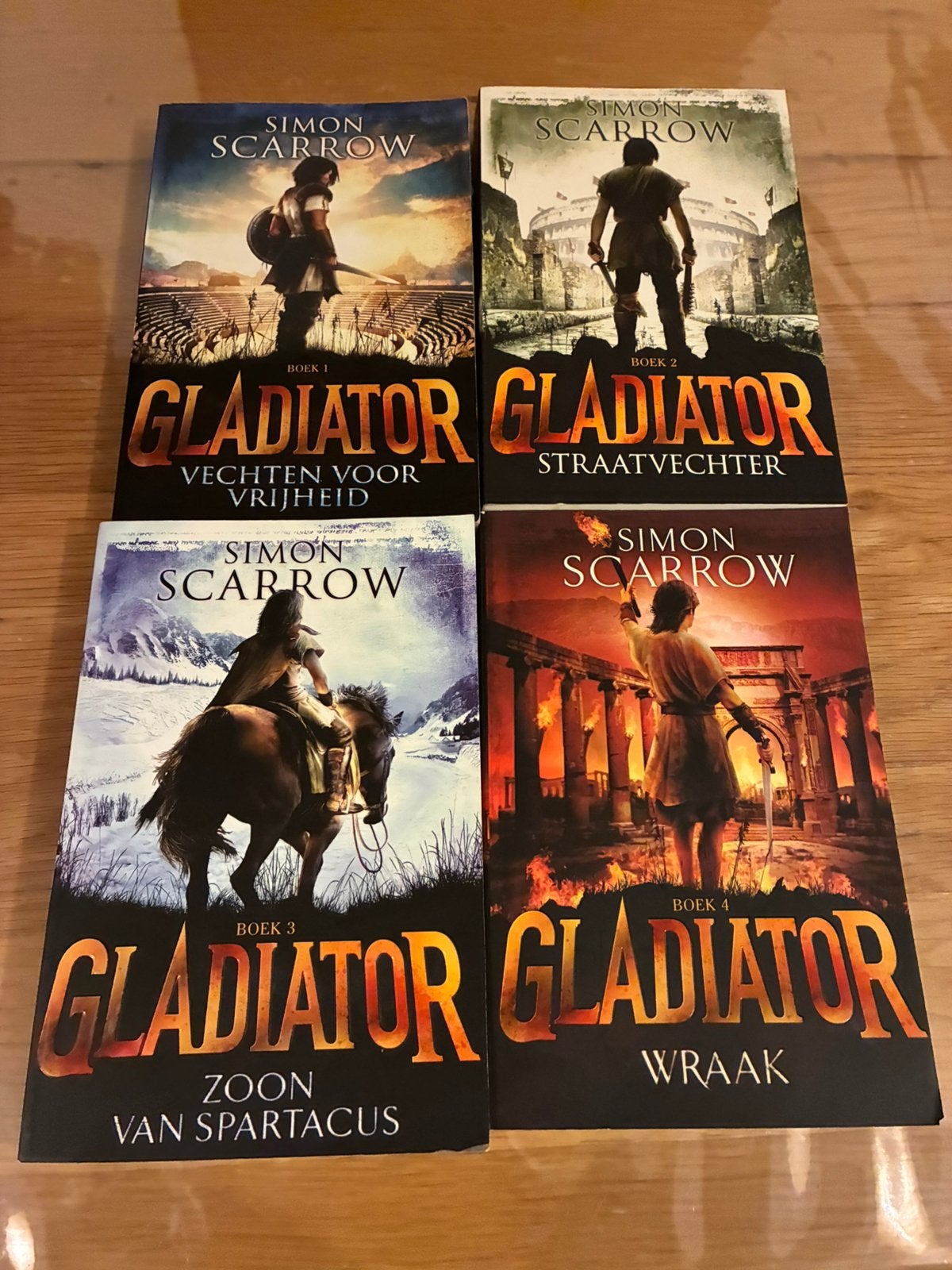 Gladiator Volledige Boekenreeks, Livres, Enlèvement, Utilisé