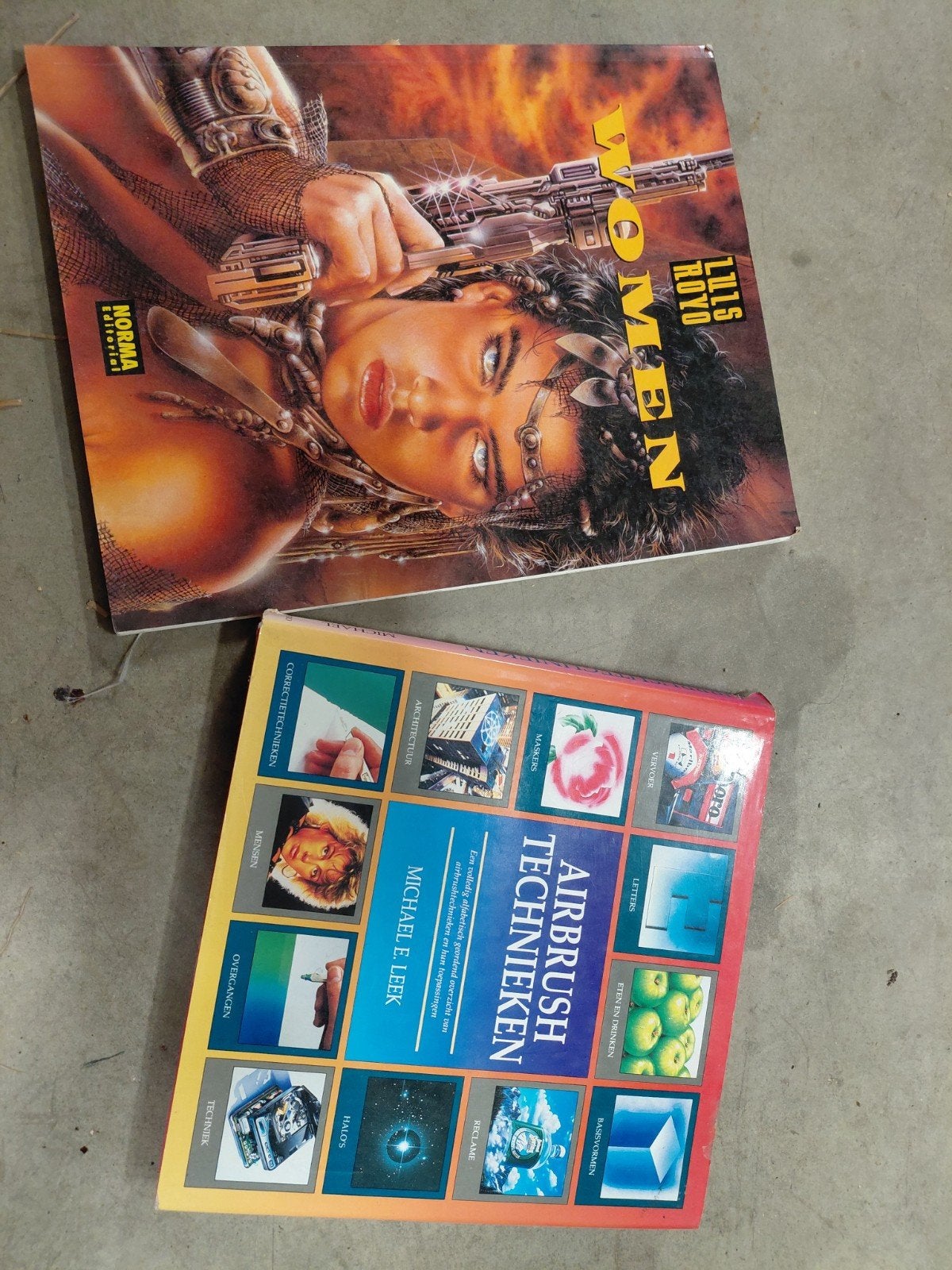 Airbrush boeken, Boeken, Ophalen