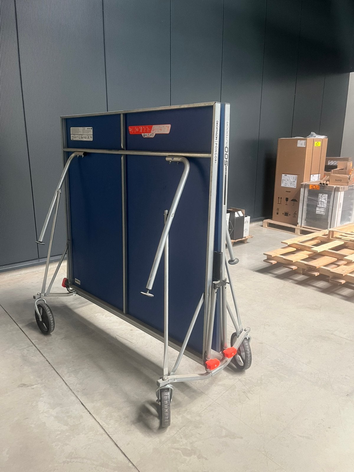 Pingpong tafel Pongori PPT 500, Ophalen, Gebruikt, Tafel Indoor, Verrijdbaar