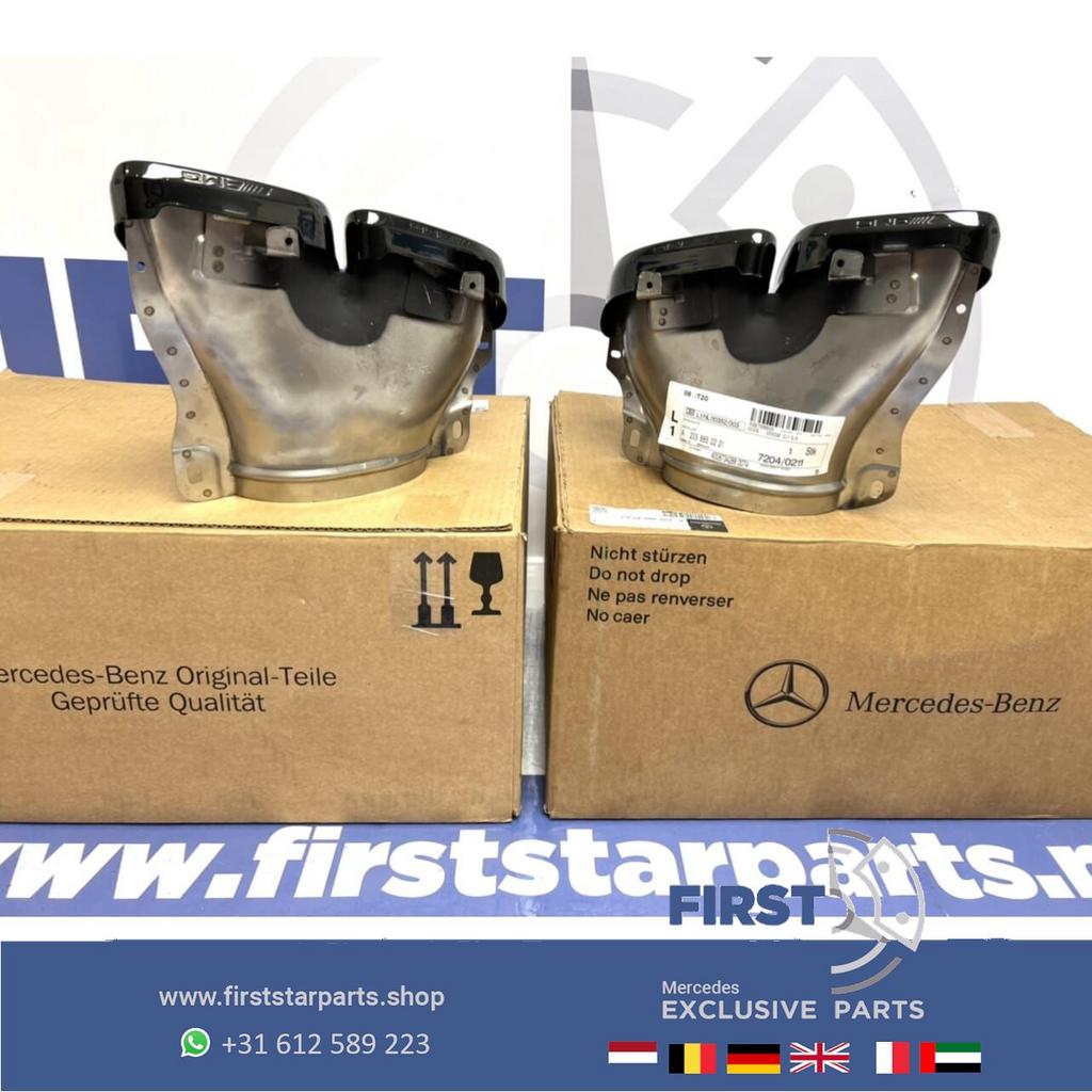 W253 X253 C253 FACELIFT GLC63 AMG UITLAAT SIERSTUKKEN SET ZW, Gebruikt, -, Ophalen of Verzenden, -