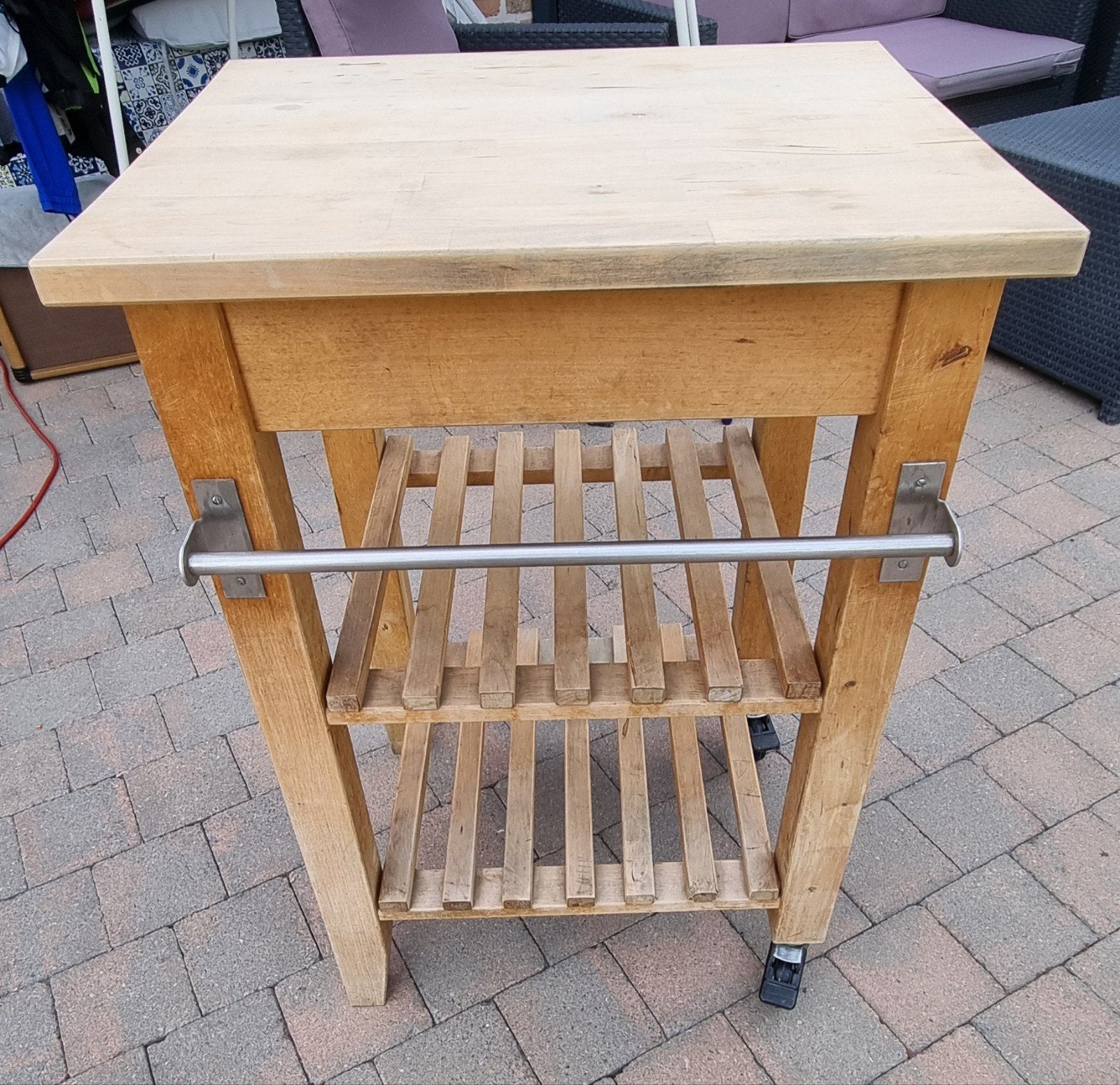 Table multifonctions ikea h85 x p50 l 60, Enlèvement, Bois
