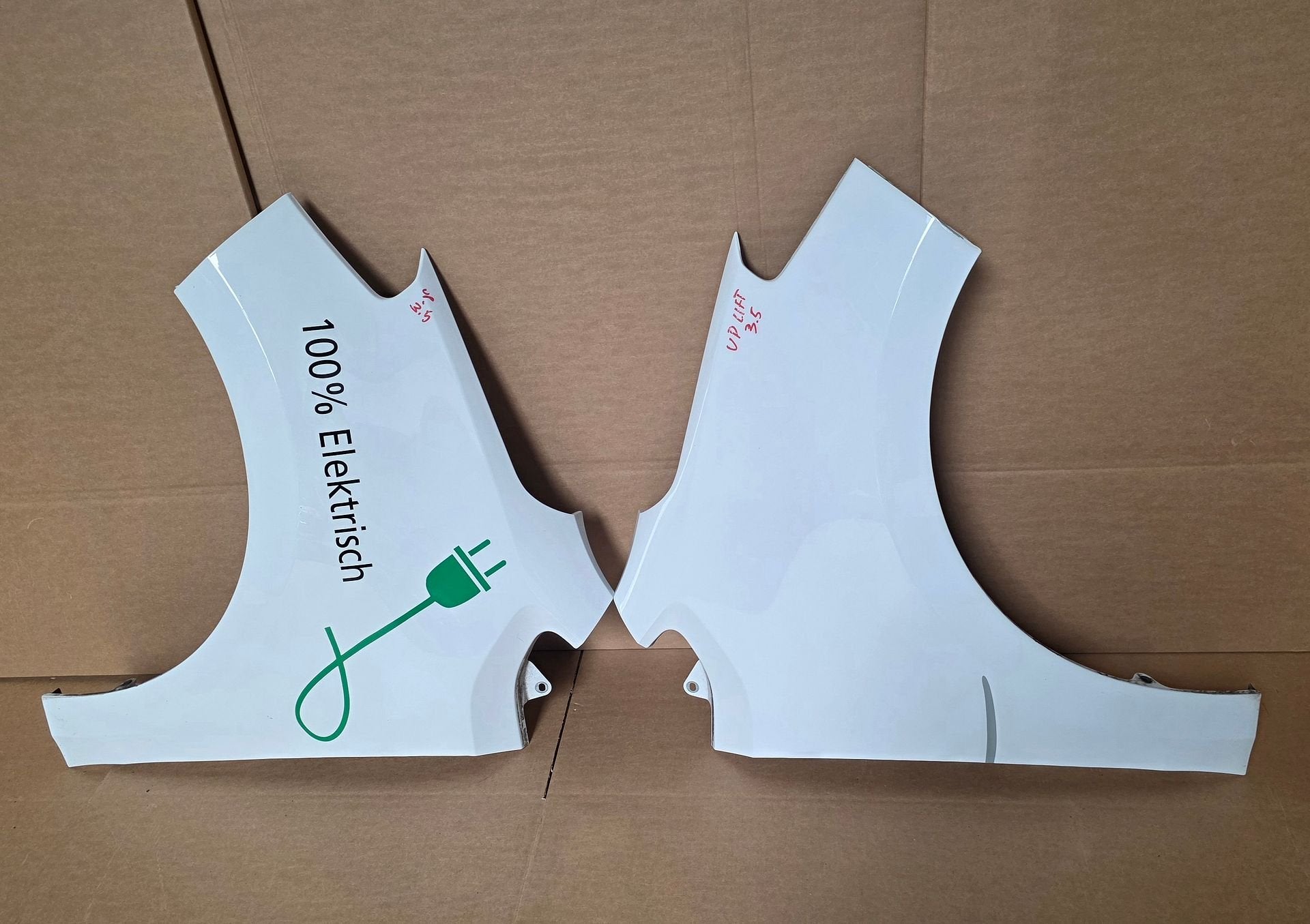 Scherm Spatbord VW UP FACELIFT Zijscherm Links Orgineel LV, Gebruikt, -, Links, Ophalen of Verzenden