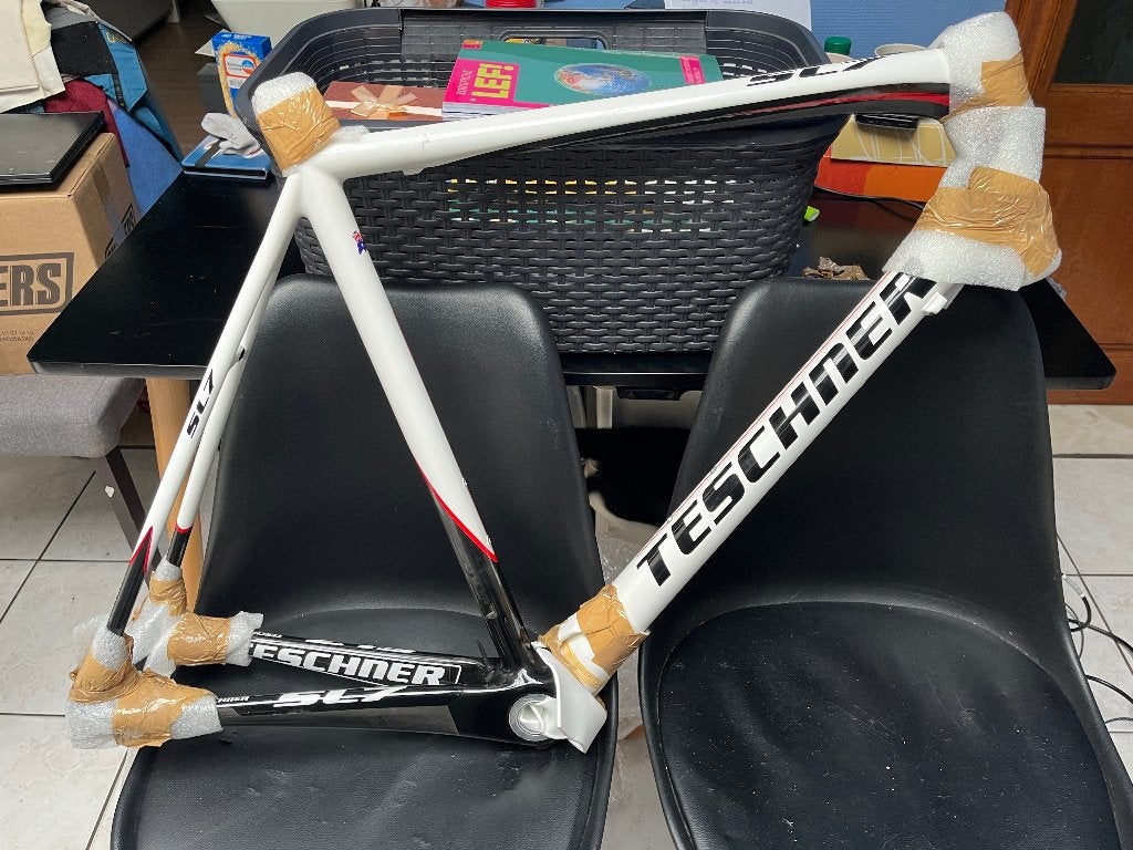 cadre de vélo + fourche avant, Neuf, Teschner, Enlèvement ou Envoi, Racefiets