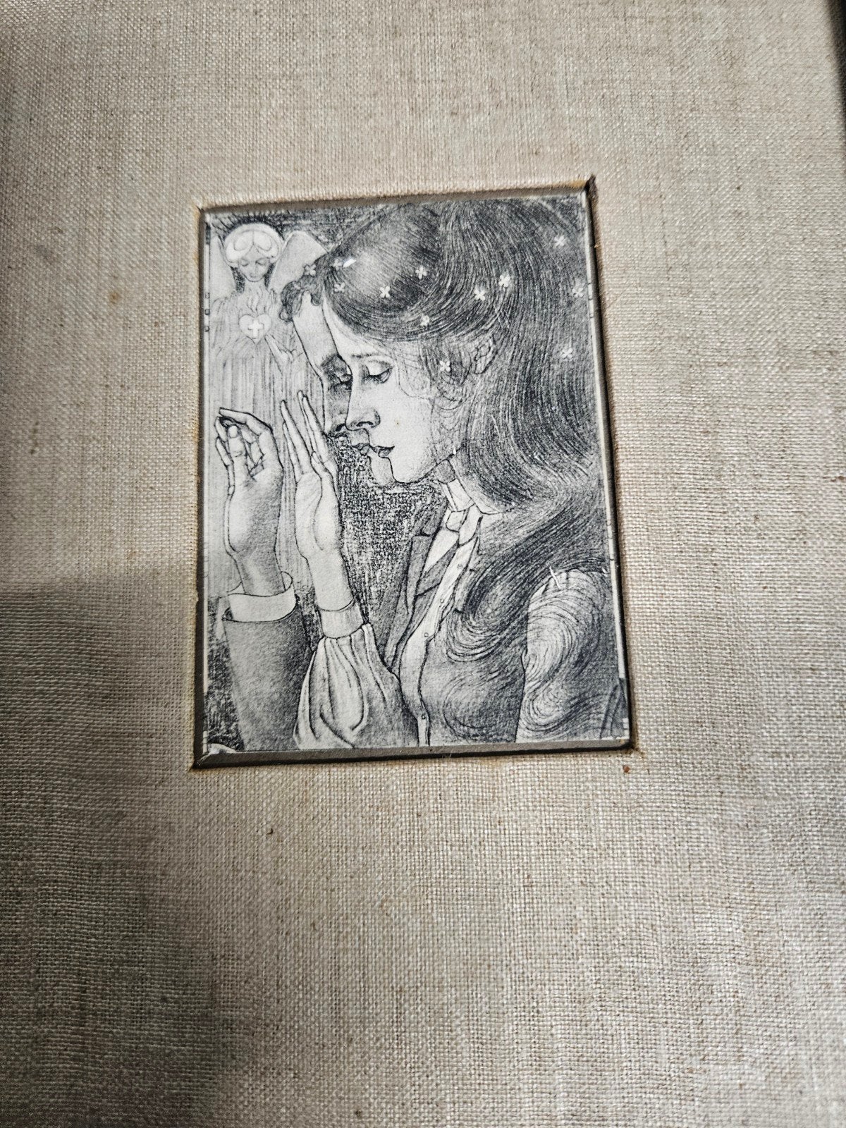 Ets Jan Toorop, Antiek en Kunst, Kunst | Litho's en Zeefdrukken, Ophalen of Verzenden, Ets