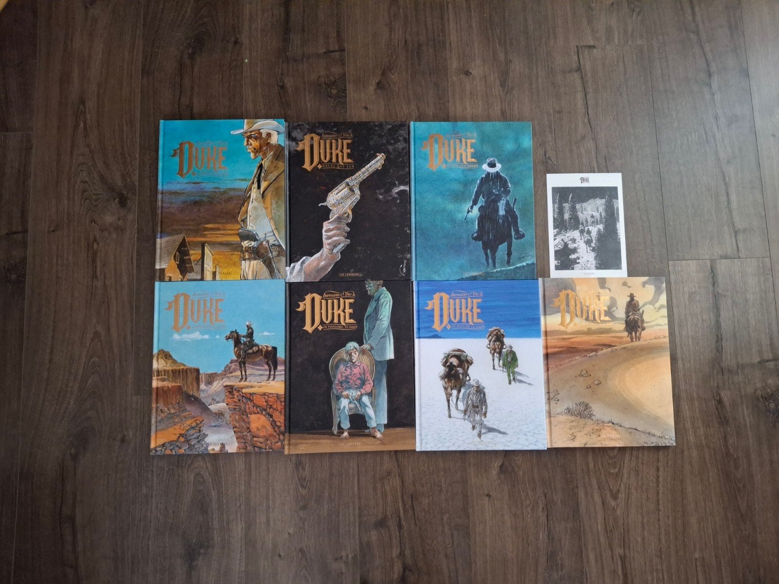 Bd Duke t1 a t7 en eo + ex libris, Enlèvement ou Envoi, Comme neuf