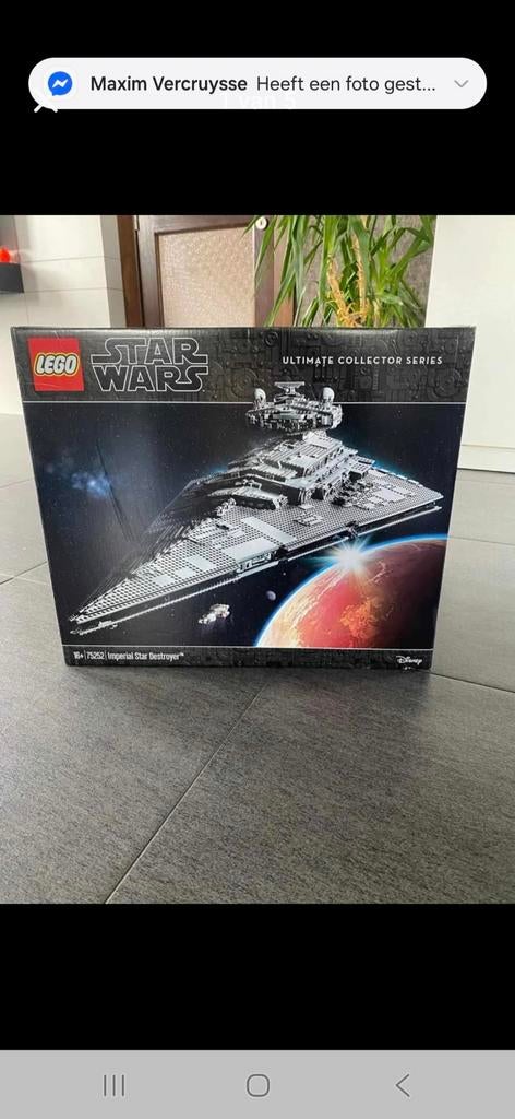 Lego imperial star destroyer 75252, Ophalen, Nieuw, Replica