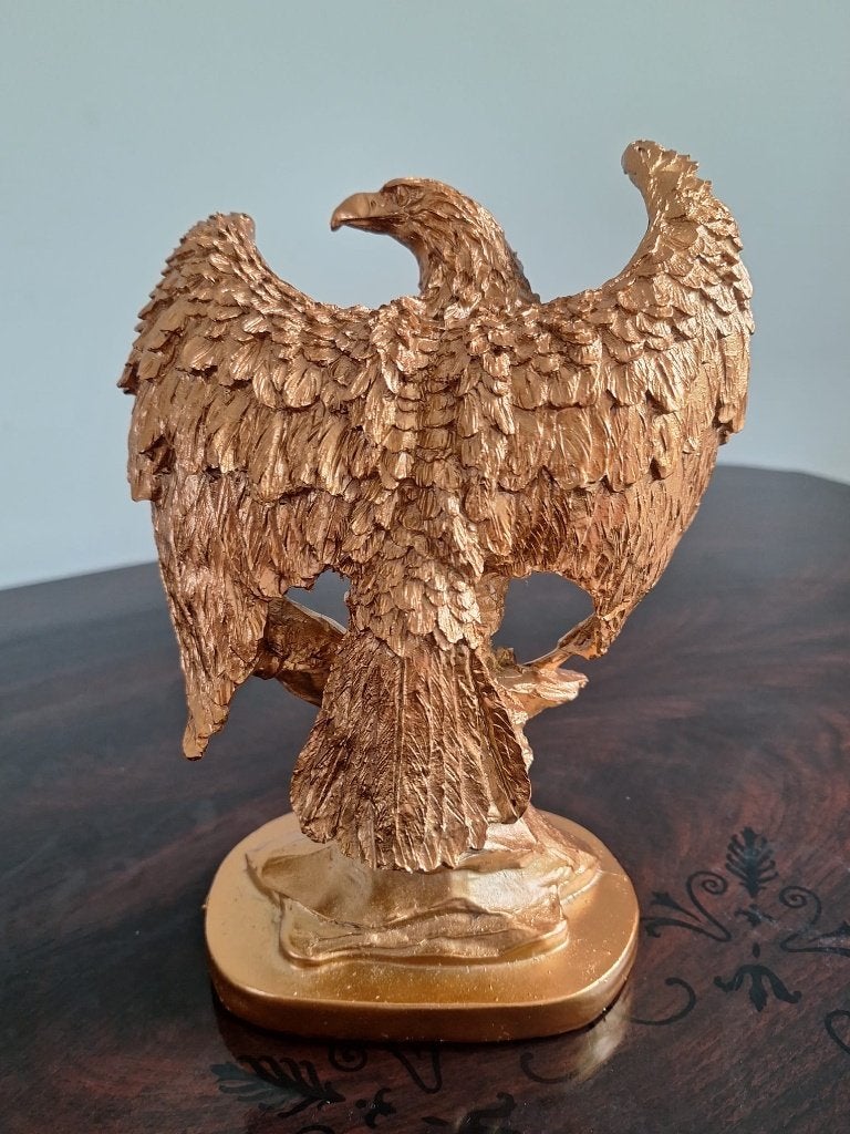 Adelaar beeld - Bronskleurig - Decoratief, Ophalen of Verzenden, Beeld