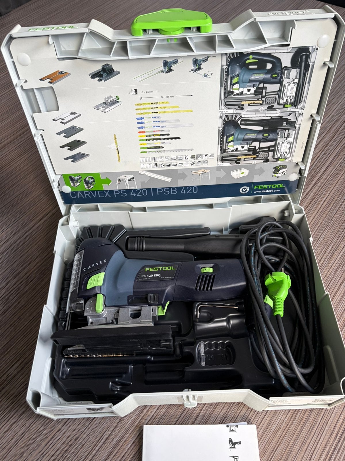 Festool decoupeerzaag PS 420, Doe-het-zelf en Bouw, Ophalen, Zo goed als nieuw, Decoupeerzaag