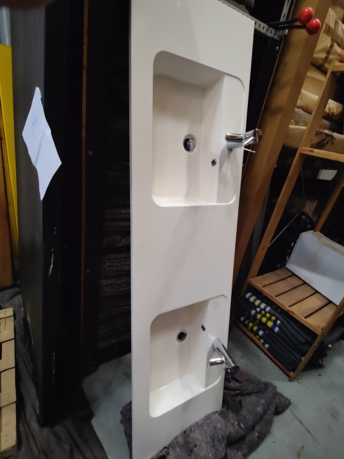 Dubbele wasbak badkamer 180*50cm, Ophalen