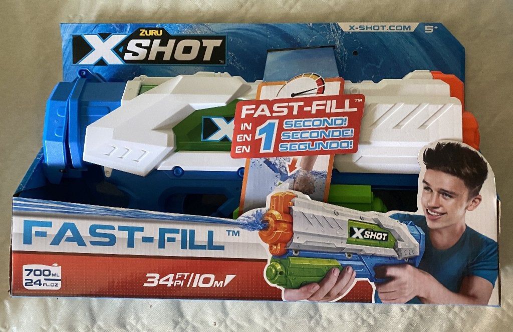 X-Shot Fast-Fill waterblaster, waterpistool, Kinderen en Baby's, Ophalen of Verzenden, Zo goed als nieuw