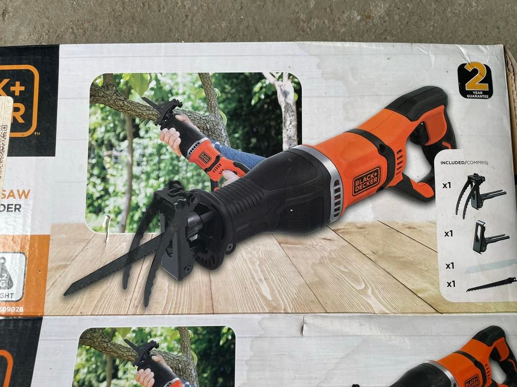 BLACK+DECKER 750W Reciprozaag, Enlèvement, Comme neuf