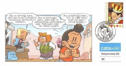 Catawiki Stripenvelop 01 (exclu.): Agent 327, Timbres & Monnaies, Enlèvement, Après 1940, Affranchi