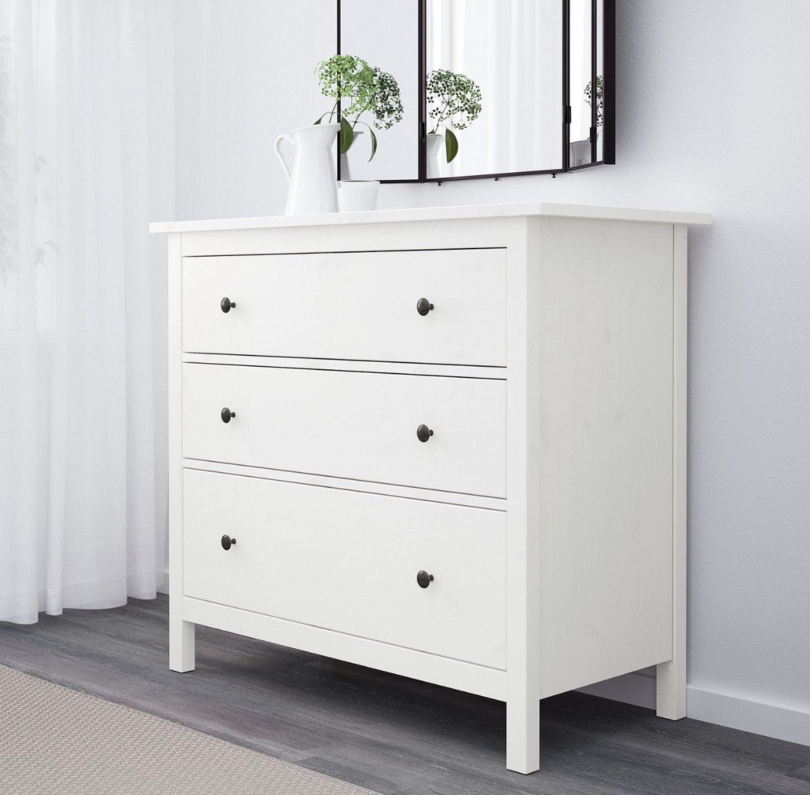 Commode IKEA Hennes - bon état, Maison & Meubles, Enlèvement, Comme neuf