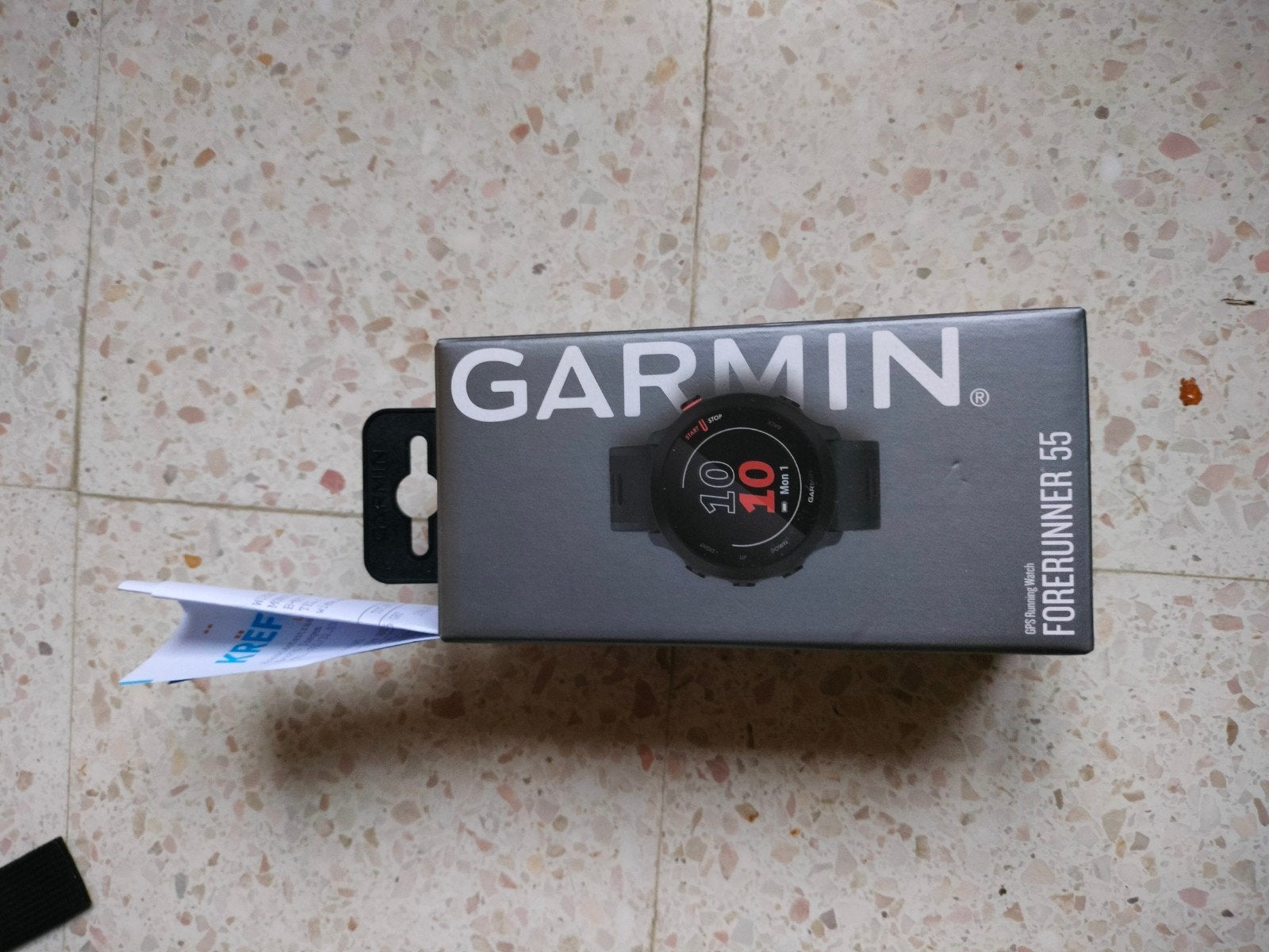 Garmin Forerunner 55, Ophalen, Zwart, Garmin, Zo goed als nieuw