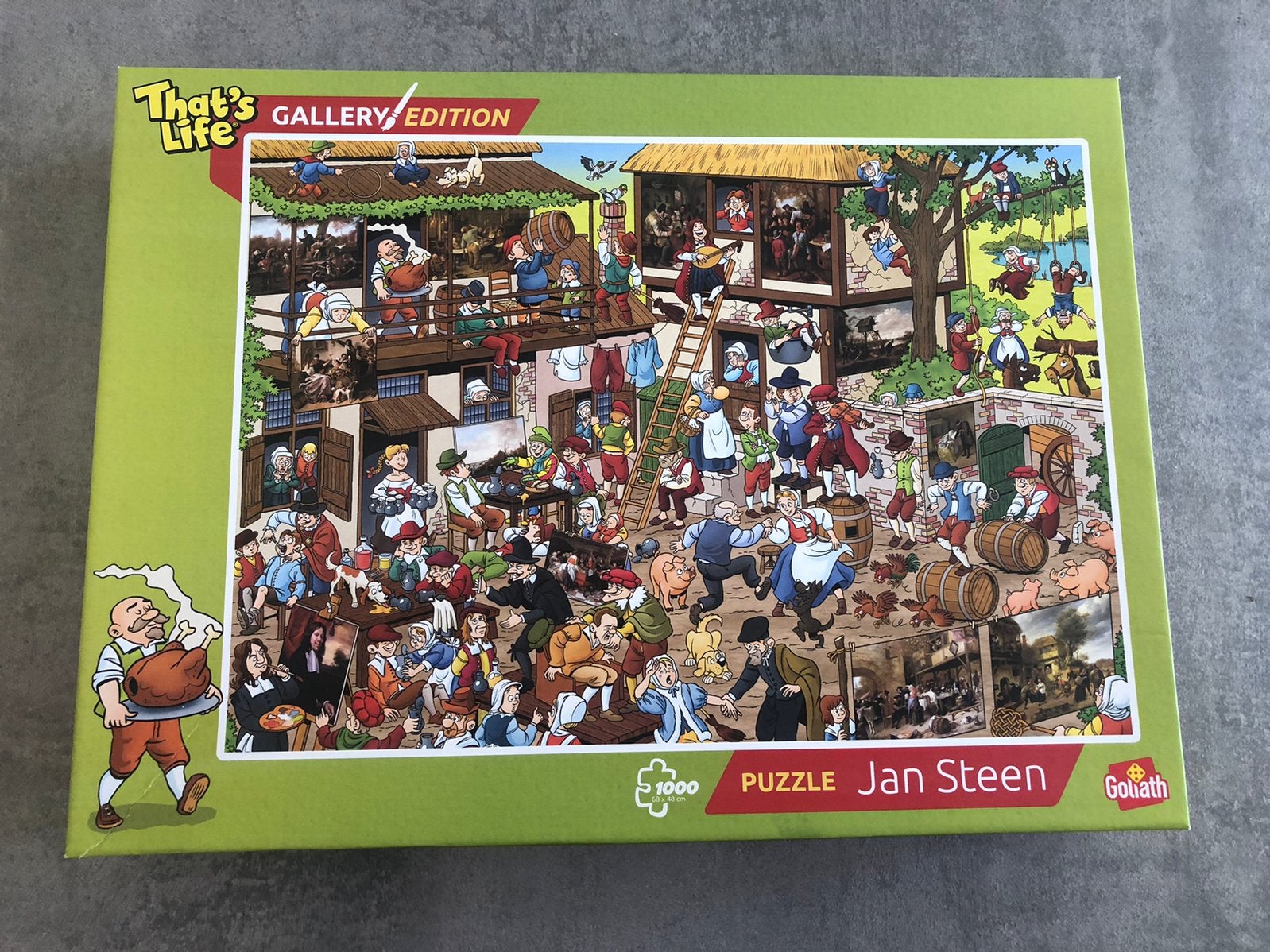 Puzzle 1000 pièces Goliath, Enlèvement ou Envoi, 500 à 1500 pièces, Utilisé, Puzzle
