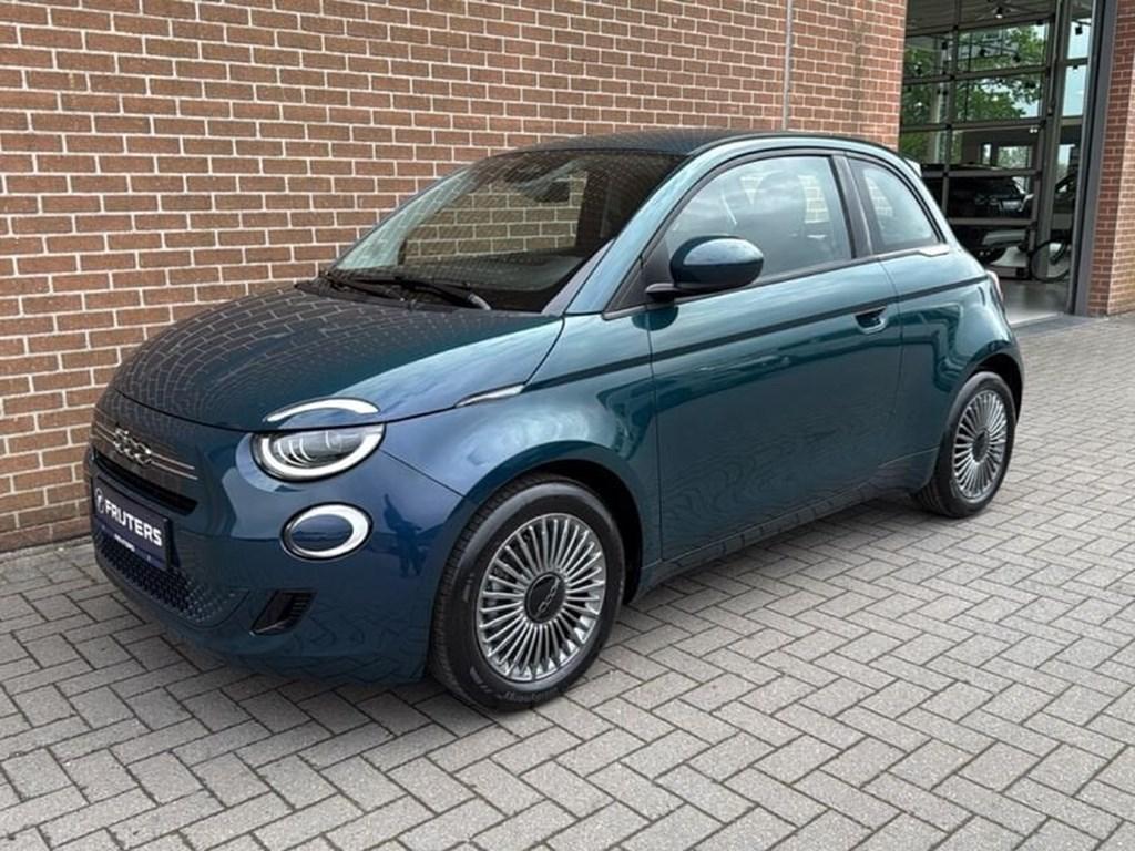 Fiat 500 Hybrid Hatchback Berline Torino, Auto's, 4 zetels, 48 kW, Grijs, Hybride Elektrisch/Benzine