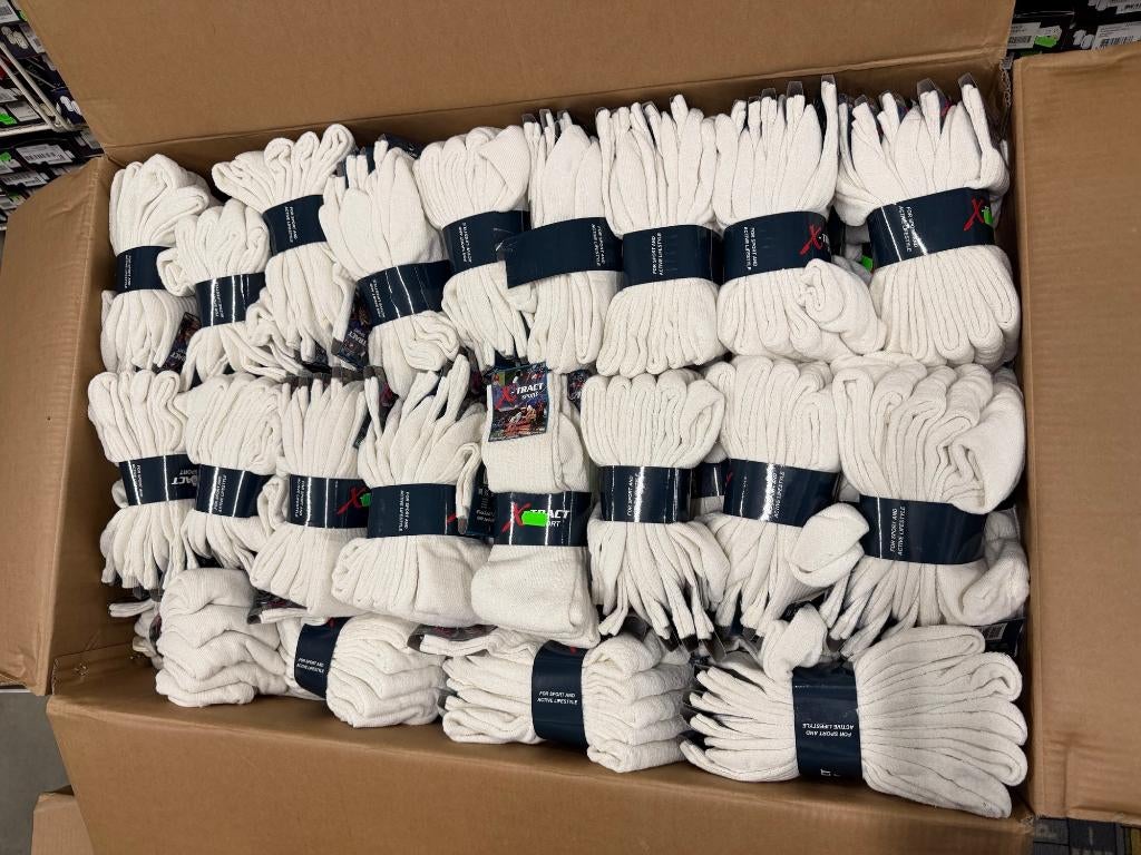 Nieuw partij wintersok 200stuks, Ophalen, Wit, Overige typen, Nieuw