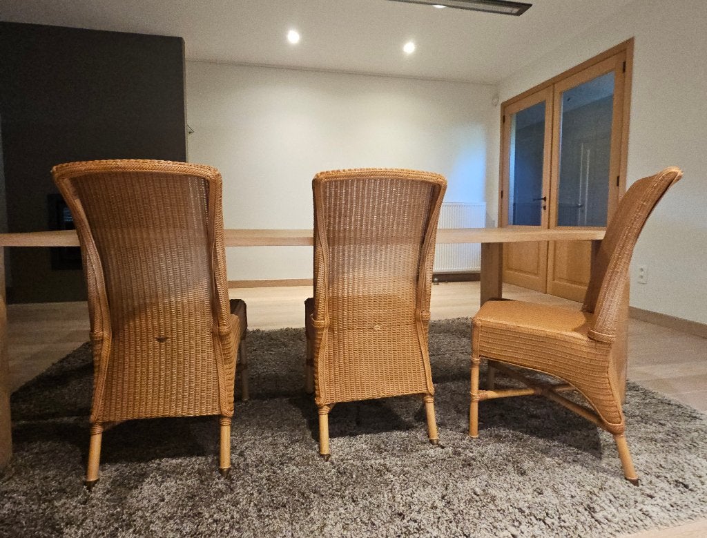 6 chaises - Vincent Sheppard, Landelijk romantisch, Comme neuf, Brun, Enlèvement