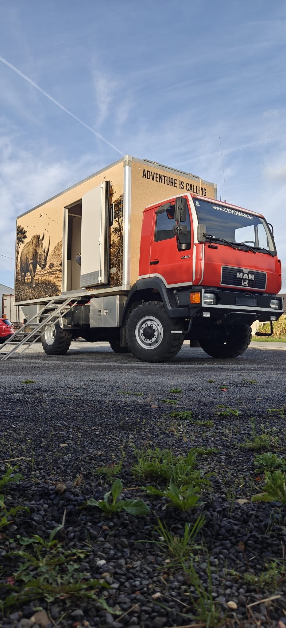 MAN 10.163 4x4 Camper / Expedition / Offroad (bj 2000), Auto's, Automaat, Bedrijf, Diesel, Vierwielaandrijving