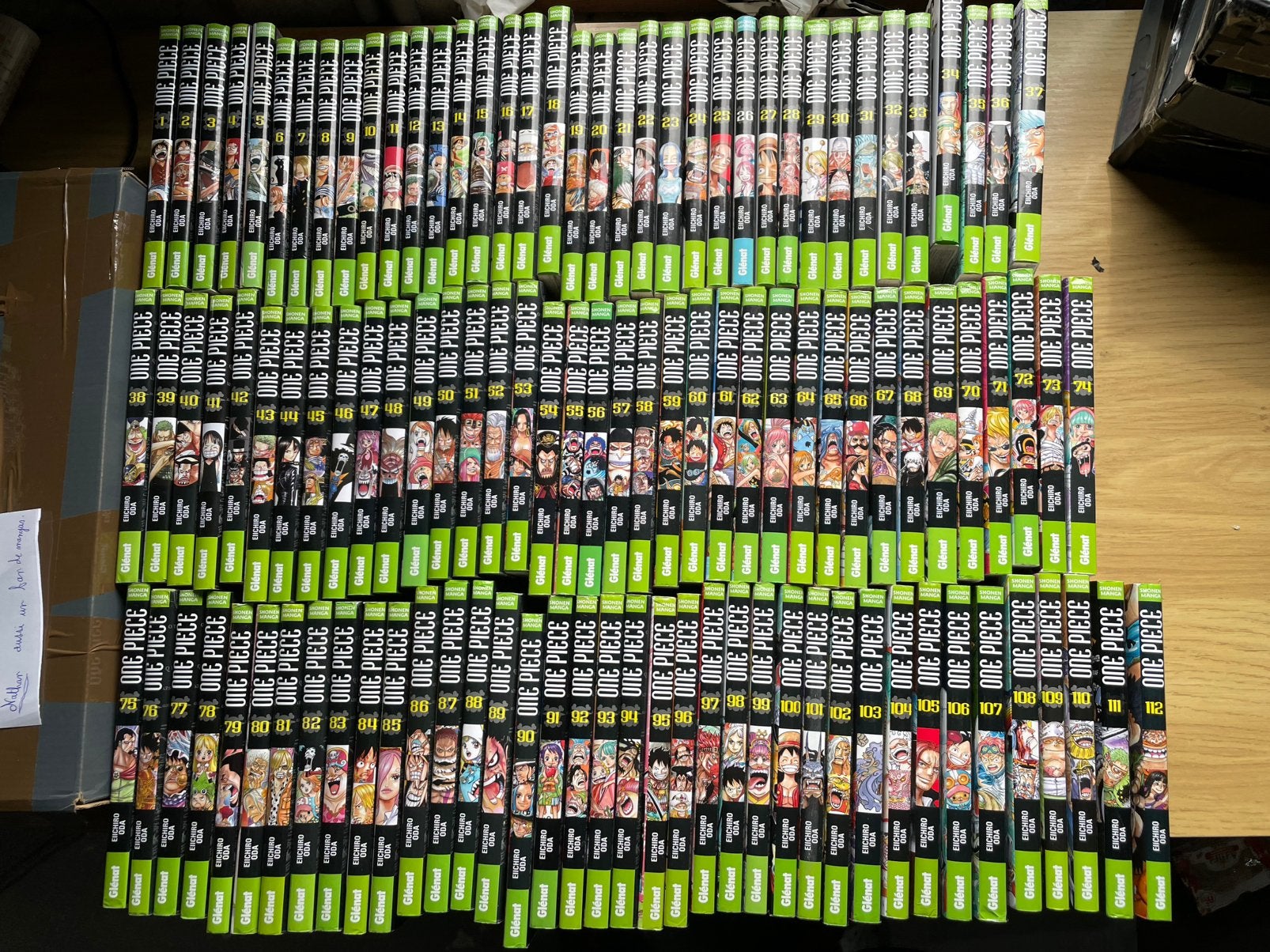 One piece intégrale collection complete en 112 tomes 1 a 112, Ophalen of Verzenden