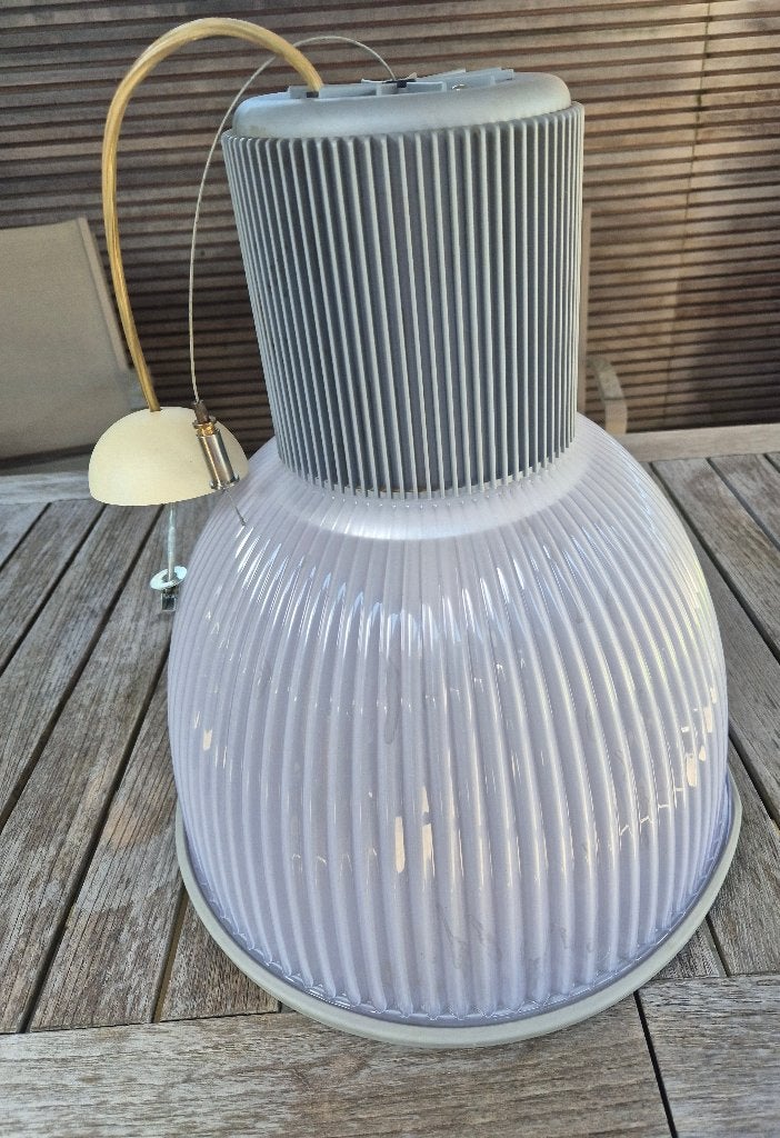 Lampe suspendue industrielle Novalux (récupérer à Vilvorde), Enlèvement, Utilisé, Synthétique