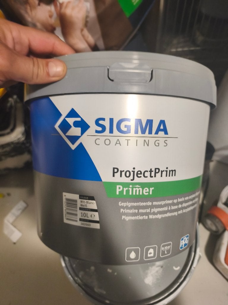 couleurs sigma blanc  2×10 litre, Bricolage & Construction, Neuf, Enlèvement, Peinture, Blanc